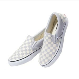 VANS Checkered Slip-On Shoes - Size 5.5 M / 7.0 W